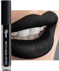 Mynena Black Long Lasting Lipstick for Women Waterproof & Transfer-Proof | Hydrating with Shea Butter | Bold Pigment Intense Matte Color Lip Stain | Talc-Free & Vegan Product that Performs | Linda