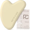 Rena Chris Gua Sha Facial Tools, Silicone Guasha Tool for Face and Neck Acupuncture, Facial Manual Massager Tool for Jawline Sculpting and Puffiness Reducing, Skincare Gift for Women