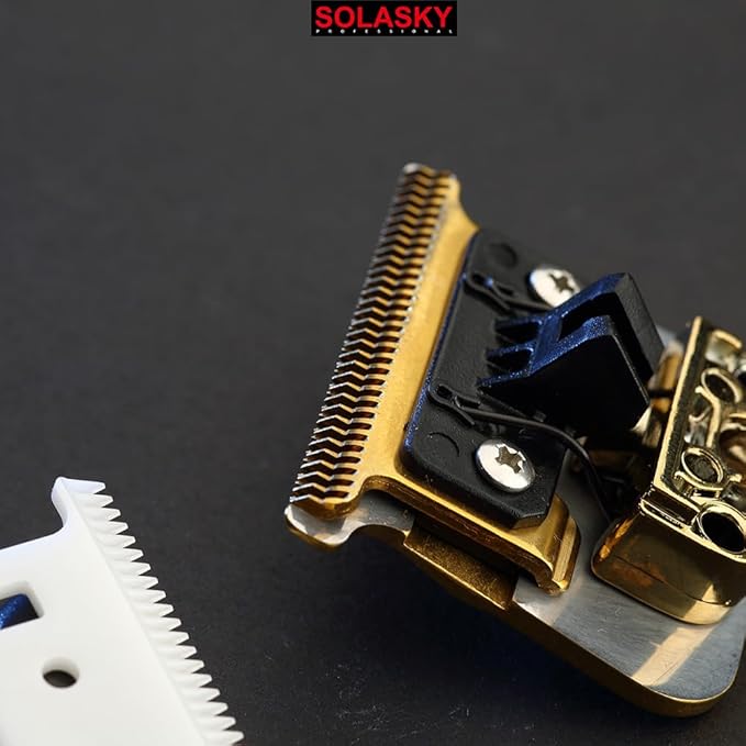 FX707 Replacement Trimmer Ceramic Blades Compatible with BaByL FX787 & FX726 Trimmer FX707Z Replacement Blades for BaByL Trimmer Blade