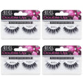 Ardell False Eyelashes Double Up 113 - Reusable Dramatic Volume Lashes, Eye Makeup Beauty Enhancement, 4 Pack