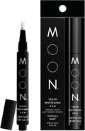 MOON Teeth Whitening Pen, Vanilla Mint, 0.09 Fl Oz, Gentle on Teeth, Whitens with Antioxidants & Essential Oils, Vegan Whitening Gel in an Easy Applicator