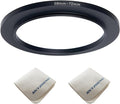 58mm Lens to 72mm Camera Lens Adapter 58mm to 72mm Step Up Ring Adapter Ring by SKYZHENG