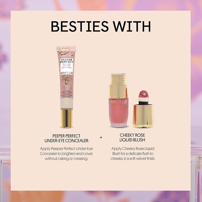 Winky Lux Juicy Very There Lip Oil - Hydrating Coral Pink Tint with Jojoba Oil, Non-Sticky Glossy Lip Oil, Bright Pink Gloss for Juicy Lips & Soft Vanilla Scent