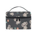 senya Cosmetic Bag Cartoon Koala Travel Makeup Organizer Bag Portable Train Case for Women Girls
