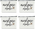 4 PCS Travel Gifts for Women - Weekend Trip Makeup Bags for Friends, Besties, Travelers - Vacation, Holiday, Bachelorette Party Cosmetic Bags