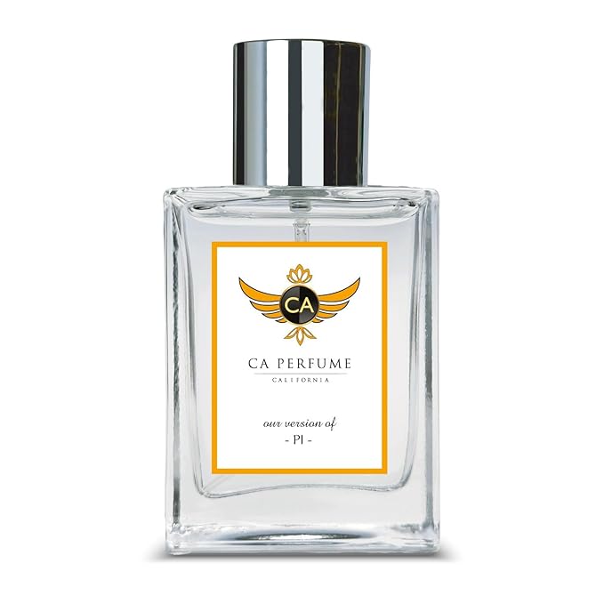 CA Perfume Impression of Pi for Men Amber Woody Fragrance Long Lasting Mens Cologne Eau De Parfum 1.7 Fl Oz 50ml