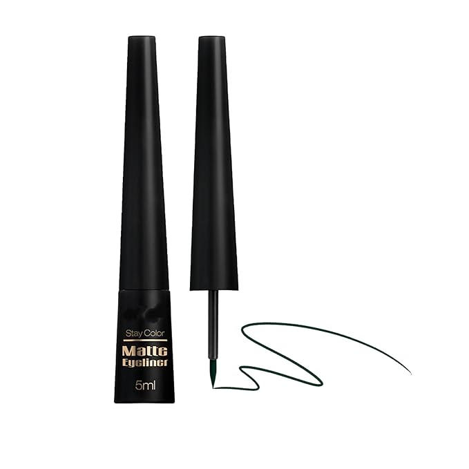 MAEPEOR Ultra-Fine Liquid Eyeliner Light Brown High-Pigmented Matte Eyeliner Pen Stay All Day Makeup with Fine Brush Tip (L03 Safari Matte)