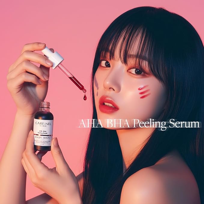 Peeling Solution AHA 30% BHA 2% Serum - Face Korean Skin Care Exfoliating & Hyaluronic Acid Vitamin - Night Treatment Anti Aging Hydrating Anti Wrinkle ph 3.6 (30ml, 1fl.oz.)