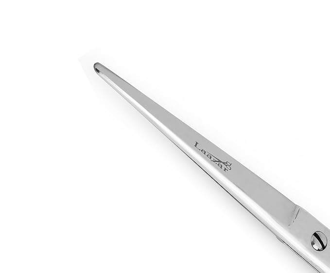 Laazar Straight Hair Cutting Scissors | Professional Hairdresser Trimming Shears with Premium Japanese Steel Blade | Extra Sharp | Grooming Tools for Men, Women, Pro Barber, or Hair Salon