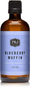 P&J Trading Fragrance | Blueberry Muffin Oil 100ml - Candle Scents for Candle Making, Freshie Scent, Soap Making Supplies, Diffuser Oil Scents