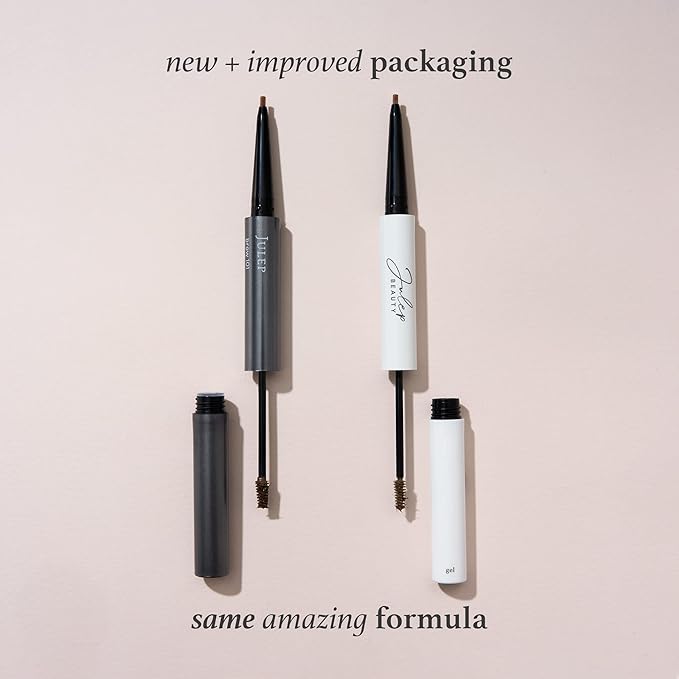 Julep Brow 101 Sculpting Pencil & Tinted Brow Gel Set - Dual-Ended Eyebrow Tool with Brush and Precision Tip - Long-Lasting, Waterproof Formula for Perfectly Defined and Tinted Brows -Blonde