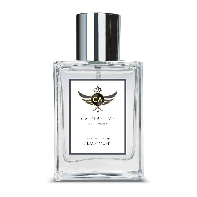 CA Perfume Impression of Black Musk for Women and Men Long Lasting Unisex Fragrance Eau De Parfum 1.7 Fl Oz 50ml