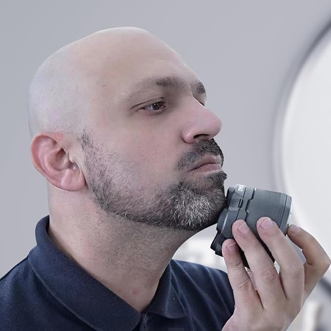 Head Shavers for Bald Men, 6D Magnetic Floating Blades, Smooth Shave in 3 Minutes, USB-C Rechargeable, 180min Runtime, Wet & Dry, Easy Clean, Anti-Slip Design(A6-Plus)