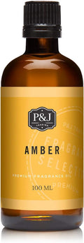 P&J Trading Fragrance Oil | Amber Oil 100ml - Candle Scents for Candle Making, Freshie Scents, Soap Making Supplies, Diffuser Oil Scents