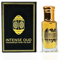 INTENSE OUD Red Tobaco Long Lasting Arabian Perfume Oils for Women 12ML (0.40 OZ) Fragrance Oil With Spicy Cinnamon, Sweet Apple, Tobacco & Vanilla, Concentrated Perfume Oil in Black Gift Box