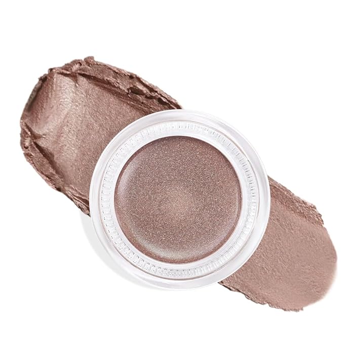Single Cream Eye Shadow,Caramel Metallic Glitter Shimmer Natural Monochrome Eyeshadow Palette,Waterproof,Long Lasting Naturing-Looking,Vegan & Cruelty-Free,710
