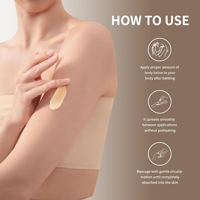 Vassili Scented Body Lotion for Women with Shea Butter & Vitamin E to Firm, Hydrate & Leave Skin Silky-Smooth, a Natural Moisturizer with a Long-Lasting Fragrance for All Skin Types-Mystic Mist