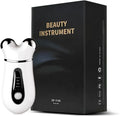 Microcurrent Face Device, USB Microcurrent Facial Shaping Tool for Facial Wrinkle Removal and Anti-Aging，Mini Microcurrent Face Lift Device for Face Lifting and Facial Sculpting (White)