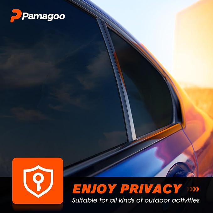 [2025 Upgrade] PAMAGOO Car Window Tint 35% VLT, 35 Percent Nano Ceramic Window Roll 20"Inch x 20'Ft, Automotive Car Tint for Privacy Sun & Glare Protection UV Heat Blocking, Scratch Resistant 5-Layer