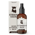 Striking Viking Aftershave Balm - 4 fl oz, Pack of 1, Fragrance-Free - Gentle Soothing & Unscented Aftershave for Men - All-Day Comfort & Shaving Balm Unscented
