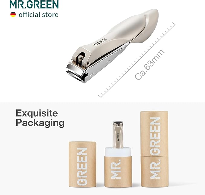 MR.GREEN Baby Safety Nail Clippers Nail Care Clippers Fingernail Cutter Newborn Baby Convenient Nail File Manicure Tools (Baby Nail Clipper)