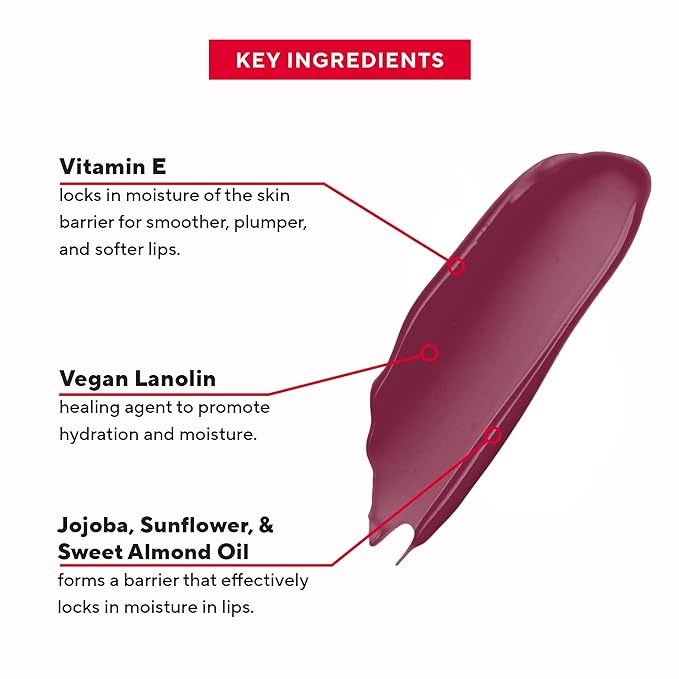 Mirabella - Luxe Advanced Formula Lip Gloss, Non-Sticky Hydrating Lip Glosses with Vegan Lanolin, Jojoba Oil & Vitamin E, Long-Lasting & Cruelty-Free Makeup, Lavish (Shimmering Light Nude)