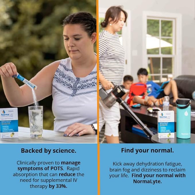 NormaLyte Apple - FSA Eligible Electrolyte Powder Packets | Clinically Studied Electrolyte Drink Mix | 6 Count Effective Hydration Sticks