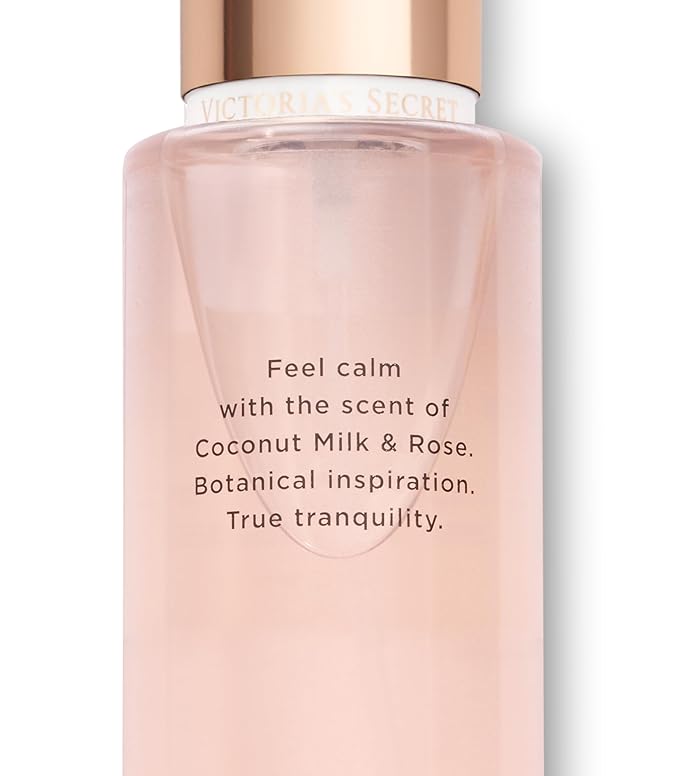 Victoria's Secret Coconut Milk and Rose Body Mist for Women, Feel Calm Women’s Fragrance, 250 ml / 8.4 oz
