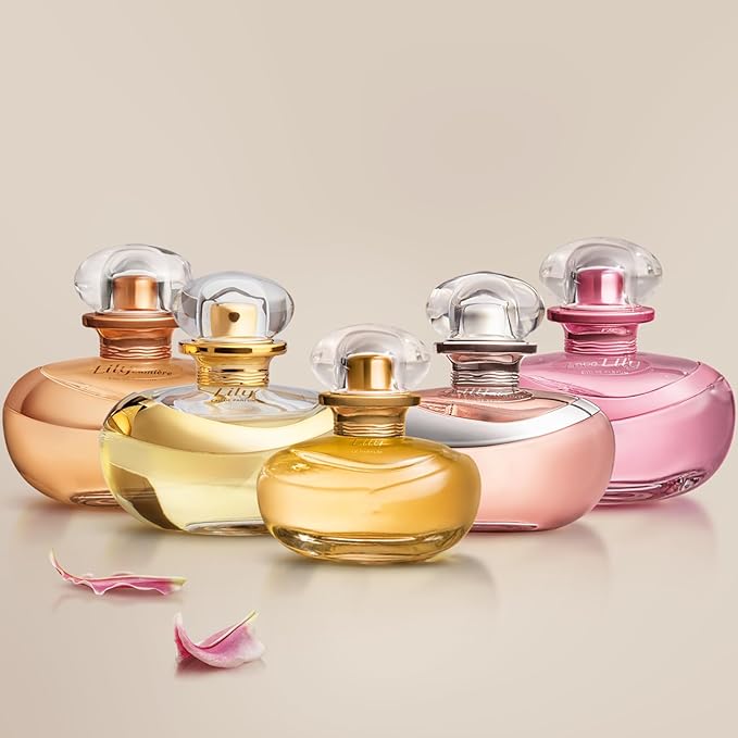 O BOTICARIO Lily Lumiere Eau de Parfum, Long-Lasting Fragrance Perfume for Women, 2.5 Ounce