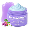 MYTH-Dreamy Overnight Toning Whip Firming Cellulite Cream, Skin Firming and Tightening Lotion While You Sleep - Helps Tighten Loose Skin & Cellulite on Belly, Booty, Arms & Thighs, with Gua Sha Tool