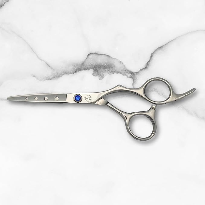 Lightweight Hair Scissors from Shihan Shears - 440C Stainless Steel - Professional Cutting Shears (5.5 Inch Cutting)