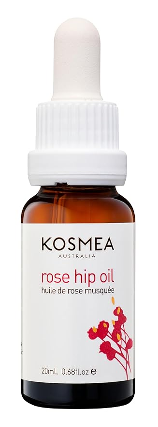 Kosmea Rosehip Oil – Anti-Aging Benefits for Face & Body – Premium Quality Super-critically Extracted Oil Using The Entire Fruit, Seed & Skin - 0.68 fl oz