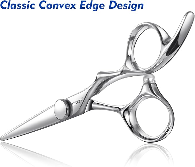 Hair Cutting Scissors for Hairstylist Hairdresser, Professional Barber Shears with Razor-Sharp Blades & Cobalt Alloy Steel for Salon and Slef Haircut DIY Home Use, Precison Hair Scissor, 6.5 Inch ﻿