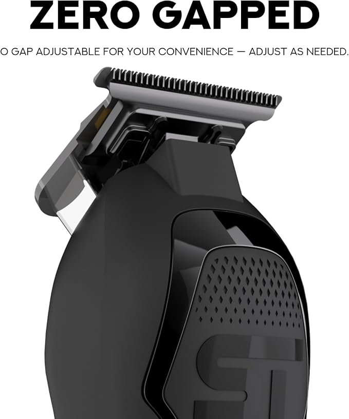 Supreme Trimmer Darkstar 72 Trimmer with Magnetic Vector Motor | 180 Min Run Time, 9000 RPM Barber Hair Trimmer | Low Noise, Professional Beard Trimmer DLC Blades | ST700