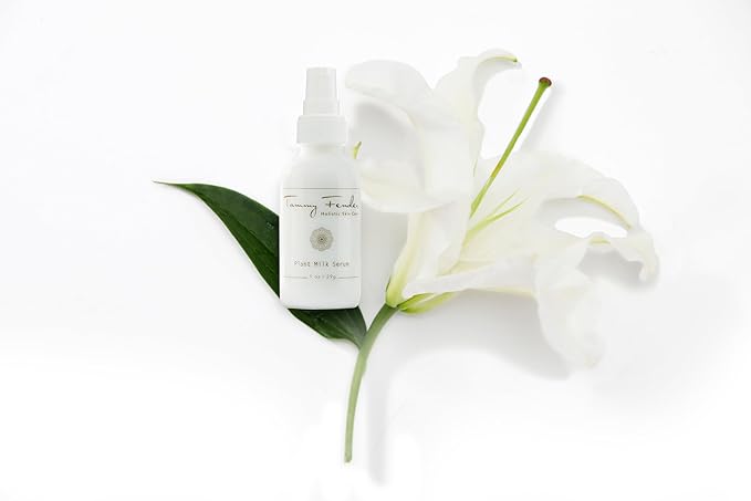 Tammy Fender - Plant Milk Serum | Natural, Organic, Cruelty Free, Non-Toxic Skincare | Strengthen, Nourish, Protect, Rebalance, & Soothe Sensitive Skin (0.5 oz - Travel Mini)