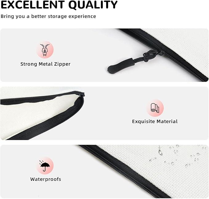 MOLAIGIN 1702356549_529557121 Cosmetic Bag For Women, Travel Makeup Bag, Toiletry Zipper Bag, Large Capacity Aesthetic Cases