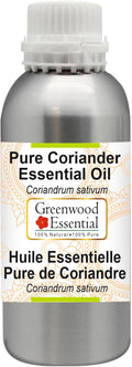 Greenwood Essential Pure Coriander Essential Oil (Coriandrum sativum) 300ml (10 oz)