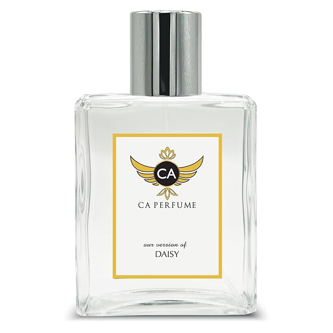 CA Perfume Impression of Daisy For Women Fragrance Eau de Parfum Spray Bottle 3.4 Fl Oz/100ml