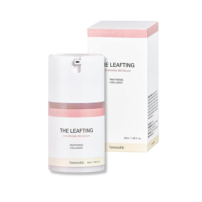 The Leafting Anti-Wrinkle 365 Serum 50ml(1.69fl oz) – Korean Skincare Essence – Glow Up – Even Tone Booster