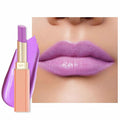 Oulac Pinky Purple Lipstick - Moisturizing Lip Stick Glossy Tinted Lip Balm, Sheer Shine Juicy Finish, Lightweight and Hydrating Formula for Dry Lip Care, Vegan 2.2g/0.07oz (10)
