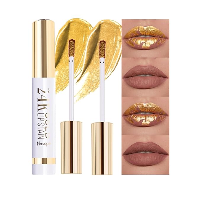 Lip Stain Peel Off Masque - Peel Off Lip Stain Tattoo, Peel-Off Lip Tint，Long Lasting Waterproof Transfer-proof Lip Mask Lips Stain Peel Off Lip Gloss,Stay Lip Makeup 01+02