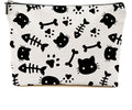 Cute Cat Makeup Bag Cat Gifts Cosmetic Bag Cat Lover Gifts for Women Girls Friends Colleague Cat Themed Gifts Cat Stuff Travel Organizer Zipper Pouch Graduation Birthday Friendship Gifts