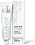 Davids Hydroxi Fluoride Free Nano Hydroxyapatite Toothpaste for Remineralizing Enamel & Sensitive Relief, Whitening, Antiplaque, SLS Free, Natural Peppermint, 5.25oz, Made in USA
