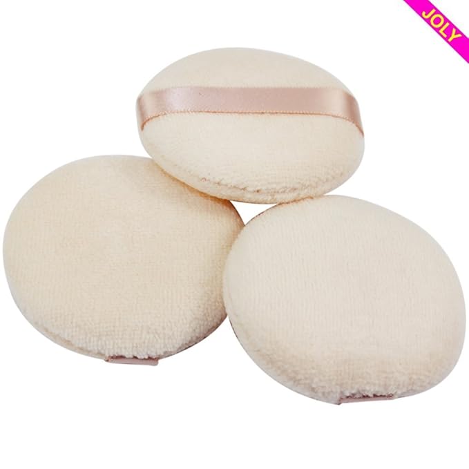 Powder Puff for Makeup Face Powder (3 Pieces)