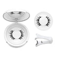 Hunnyfit Magnetic Lashes, Magnetic Eyelashes with Applicator, Magnetic Eyelashes Natural Look,Reusable Magnet Lashes No Glue Needed Soft Lashes Kit(Simple)