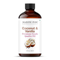 Majestic Pure Coconut Vanilla Essential Oil with Glass Dropper - 2 Fl Oz - 100% Pure and Natural Coconut Vanilla Oil - Premium Grade Essential Oils for Diffuser, Aromatherapy, Soap and Candle Making