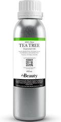 Bulk Tea Tree Oil - 8 Fl Oz Large Size Big Bottle - 100% Pure & Organic Tea Tree Oil for Skin, Hair, Face, and Scalp - Steam Distilled