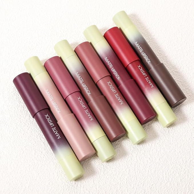 BINGBRUSH 2in1 Matte Lip Liner and Lipstick Combo, Lipstick for Women, Longwear Waterproof Red Lip Liner Pencil, Matte lipstick Smudge Proof lipstain, Women's Long Lasting Lip Makeup (5#Red Drama)