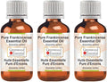 Greenwood Essential Pure Frankincense Essential Oil (Boswellia carterii) Steam Distilled (Pack of Three) 100ml X 3 (10.1oz)