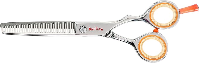 Cricket Centrix Roc-It Dog Professional Stylist 5.75” Hair Cutting Shear and 30T Thinning Scissor Duo Set